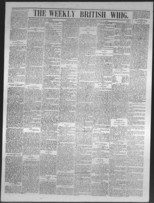 Weekly British Whig (1859), 3 Mar 1870