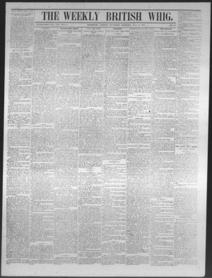 Weekly British Whig (1859), 19 May 1870