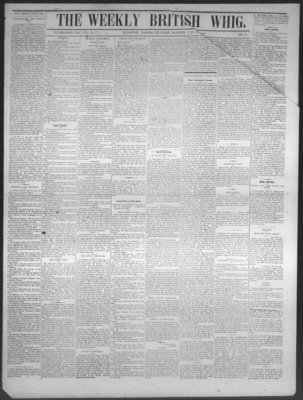 Weekly British Whig (1859), 30 Jun 1870