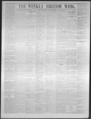 Weekly British Whig (1859), 6 Oct 1870