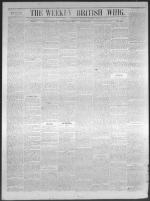 Weekly British Whig (1859), 23 Mar 1871