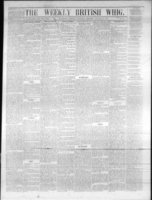 Weekly British Whig (1859), 14 Jan 1875