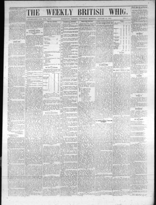 Weekly British Whig (1859), 28 Jan 1875