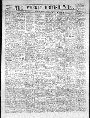 Weekly British Whig (1859), 4 Feb 1875