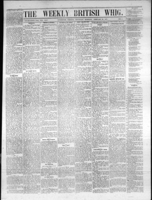 Weekly British Whig (1859), 25 Feb 1875