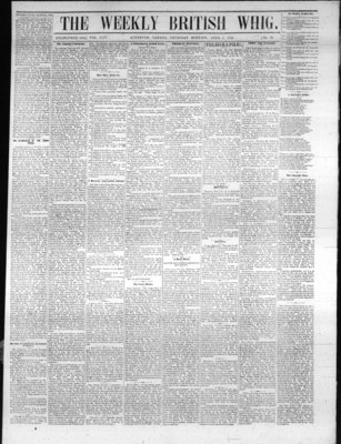 Weekly British Whig (1859), 1 Apr 1875