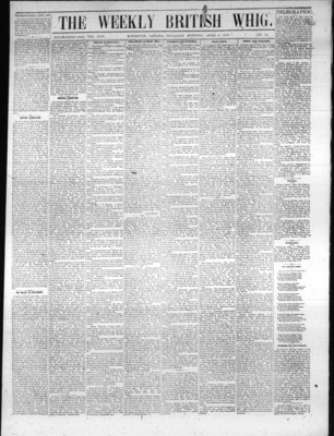 Weekly British Whig (1859), 8 Apr 1875