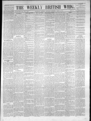 Weekly British Whig (1859), 22 Apr 1875