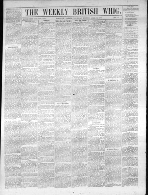 Weekly British Whig (1859), 29 Apr 1875