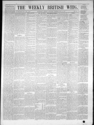 Weekly British Whig (1859), 13 May 1875