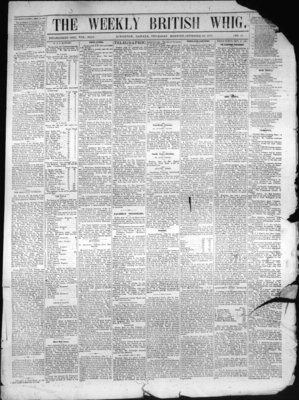 Weekly British Whig (1859), 23 Sep 1875