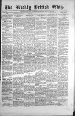 Weekly British Whig (1859), 23 Aug 1883