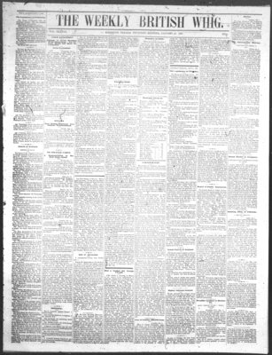 Weekly British Whig (1859), 14 Jan 1869