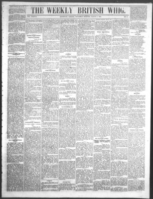 Weekly British Whig (1859), 4 Mar 1869