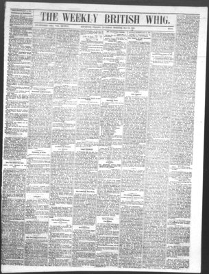 Weekly British Whig (1859), 20 May 1869