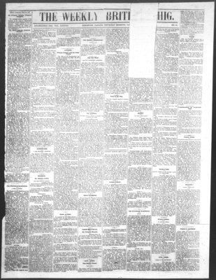 Weekly British Whig (1859), 30 Sep 1869