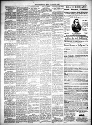 Weekly British Whig (1859), 20 Aug 1885