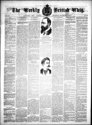 Weekly British Whig (1859), 12 Nov 1885