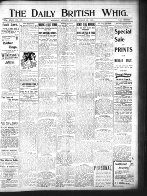 Daily British Whig (1850), 20 Aug 1900