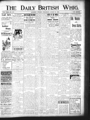 Daily British Whig (1850), 22 Aug 1900