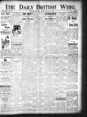 Daily British Whig (1850), 24 Aug 1900