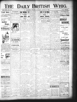 Daily British Whig (1850), 25 Aug 1900