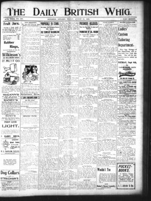 Daily British Whig (1850), 31 Aug 1900