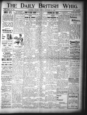 Daily British Whig (1850), 25 Sep 1900