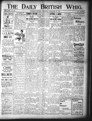 Daily British Whig (1850), 26 Sep 1900