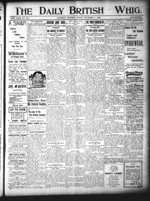 Daily British Whig (1850), 9 Nov 1900