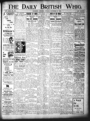 Daily British Whig (1850), 27 Nov 1900