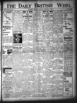 Daily British Whig (1850), 1 Dec 1900