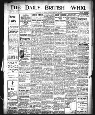 Daily British Whig (1850), 1 Aug 1899