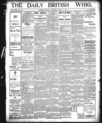 Daily British Whig (1850), 10 Aug 1899