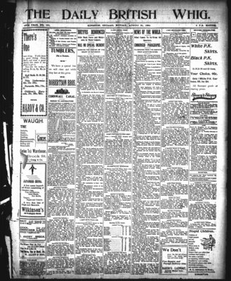 Daily British Whig (1850), 21 Aug 1899