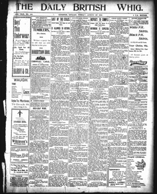 Daily British Whig (1850), 22 Aug 1899