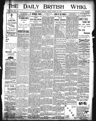 Daily British Whig (1850), 25 Aug 1899