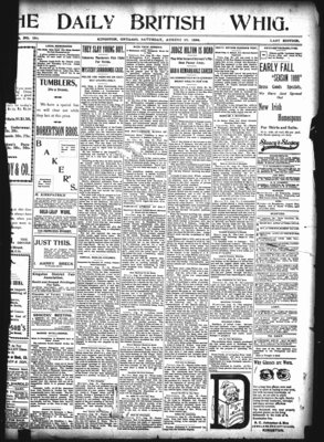 Daily British Whig (1850), 26 Aug 1899