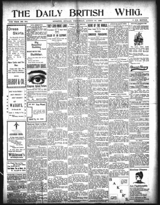 Daily British Whig (1850), 30 Aug 1899