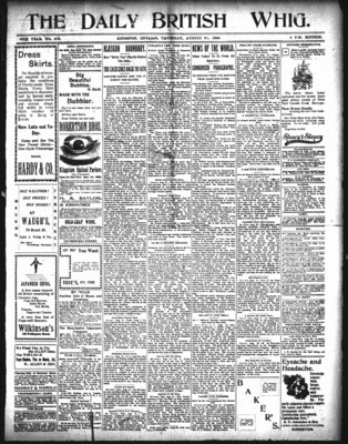 Daily British Whig (1850), 31 Aug 1899