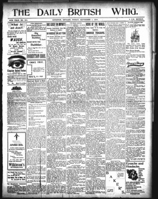 Daily British Whig (1850), 1 Sep 1899