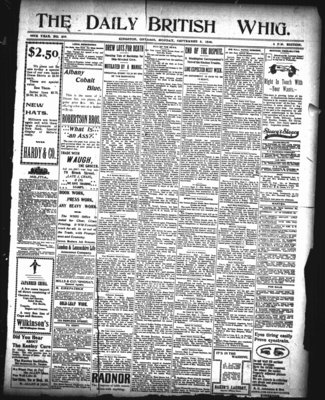 Daily British Whig (1850), 4 Sep 1899