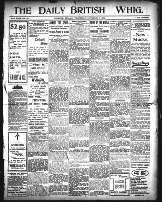 Daily British Whig (1850), 6 Sep 1899