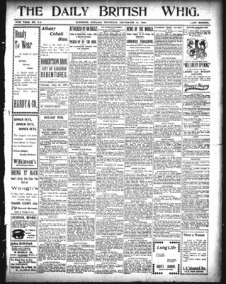 Daily British Whig (1850), 14 Sep 1899