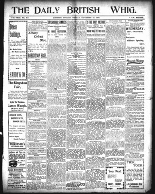 Daily British Whig (1850), 18 Sep 1899