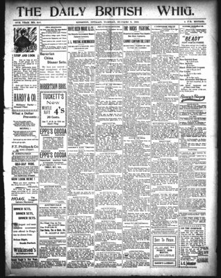 Daily British Whig (1850), 3 Oct 1899