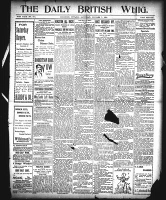 Daily British Whig (1850), 7 Oct 1899