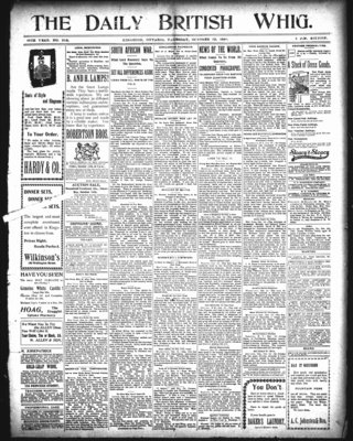 Daily British Whig (1850), 12 Oct 1899