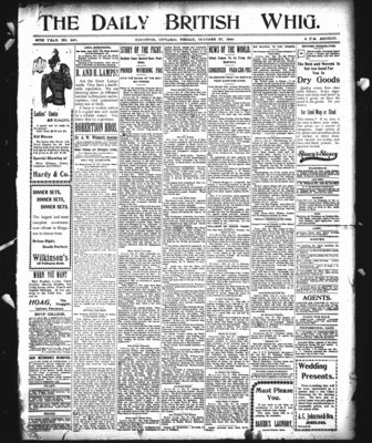 Daily British Whig (1850), 27 Oct 1899