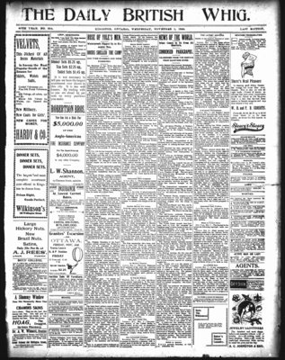 Daily British Whig (1850), 1 Nov 1899